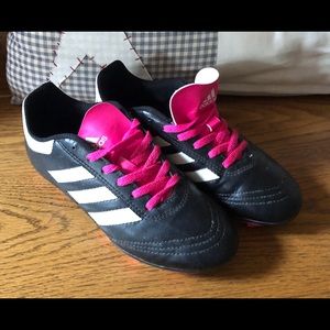 Girls Adidas soccer cleats